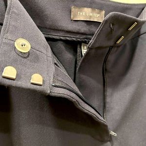 Navy cropped dress pants from the limited Sz16